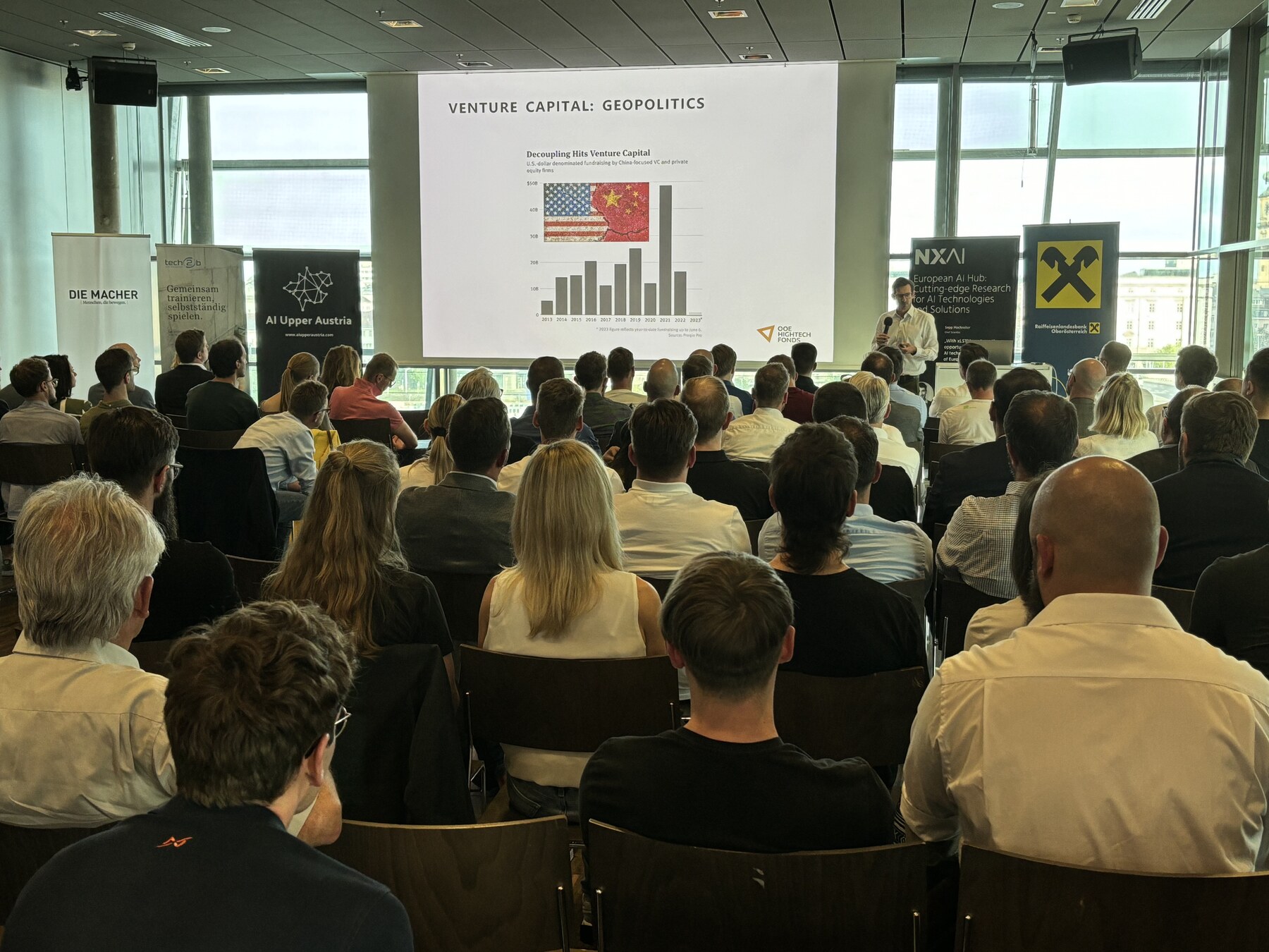 Vortrag über Venture Capital und Geopolitik bei AI Ventures Vol. 3