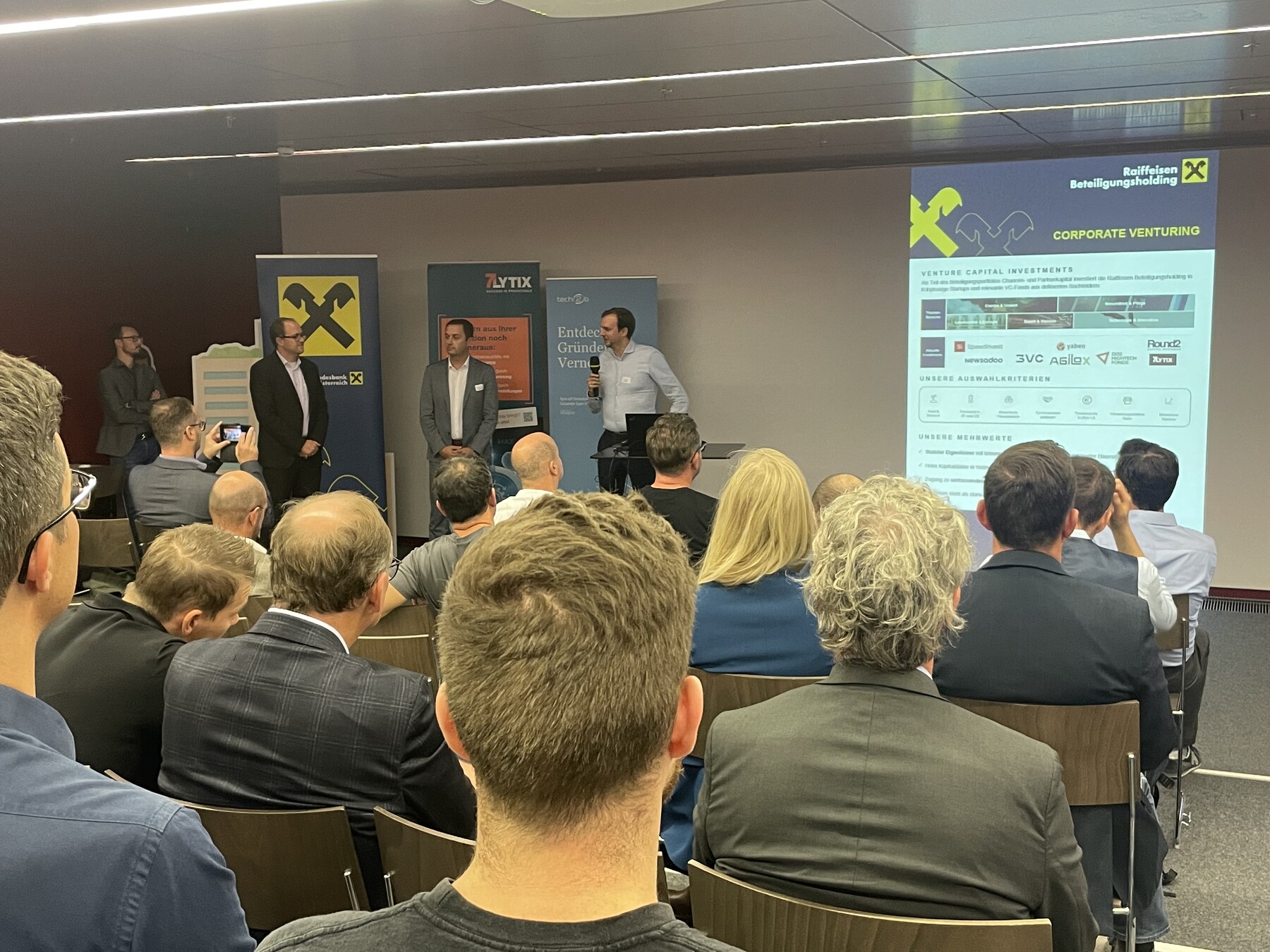 Diskussion bei AI Ventures Vol. 2