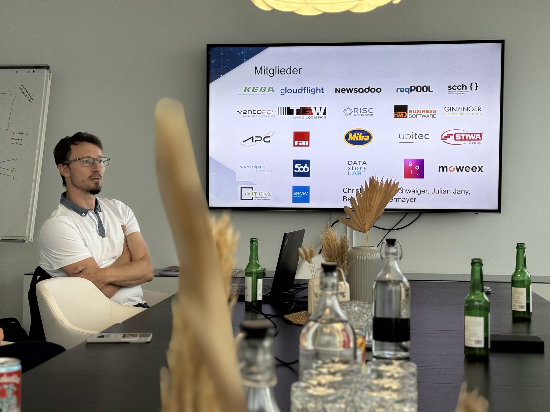 Präsentation der Mitglieder bei der Generalversammlung 2025
