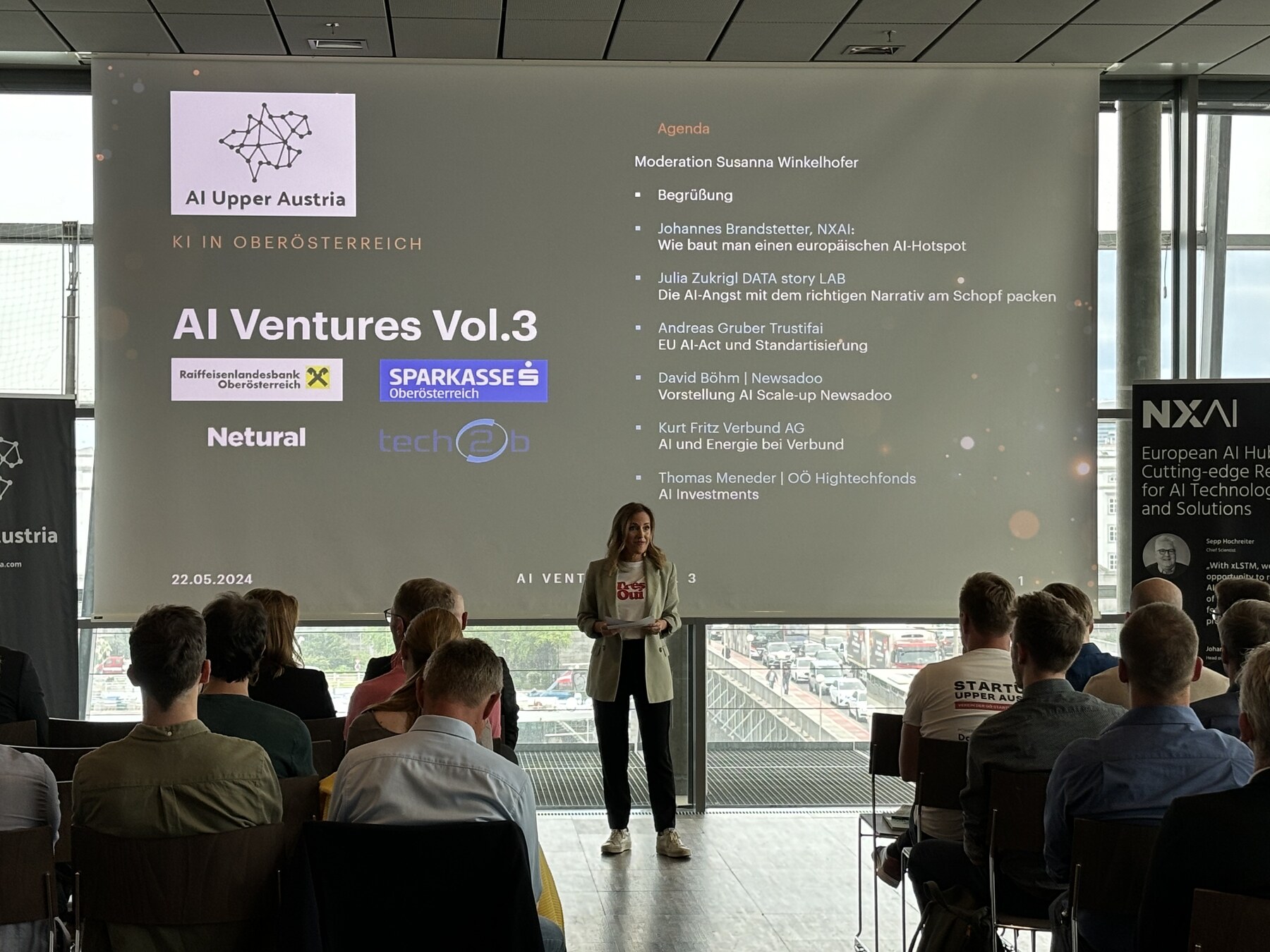 Eröffnung von AI Ventures Vol. 3 im Ars Electronica Center